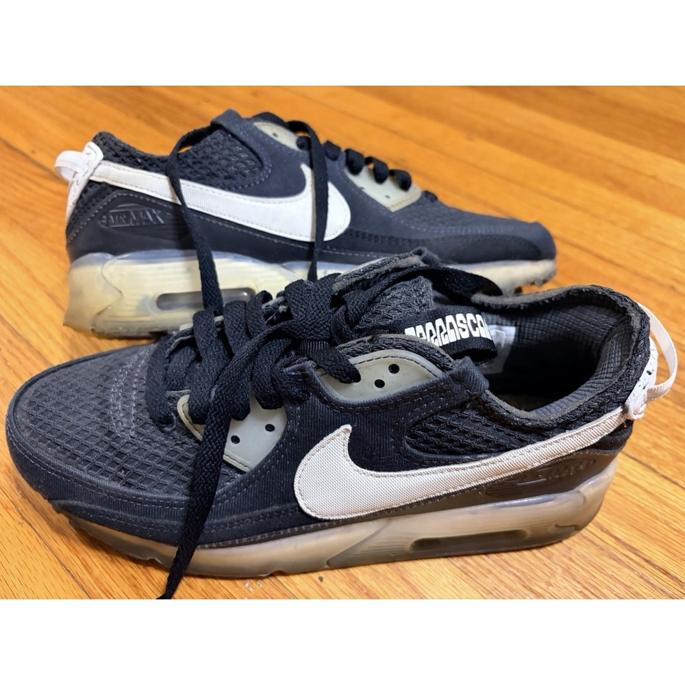 Nike Air Max Terrascape 90 Black White Size 7.5 Low Top Men's Sneaker